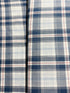 Isabella Wovens - Medium Blue Plaid Yardage