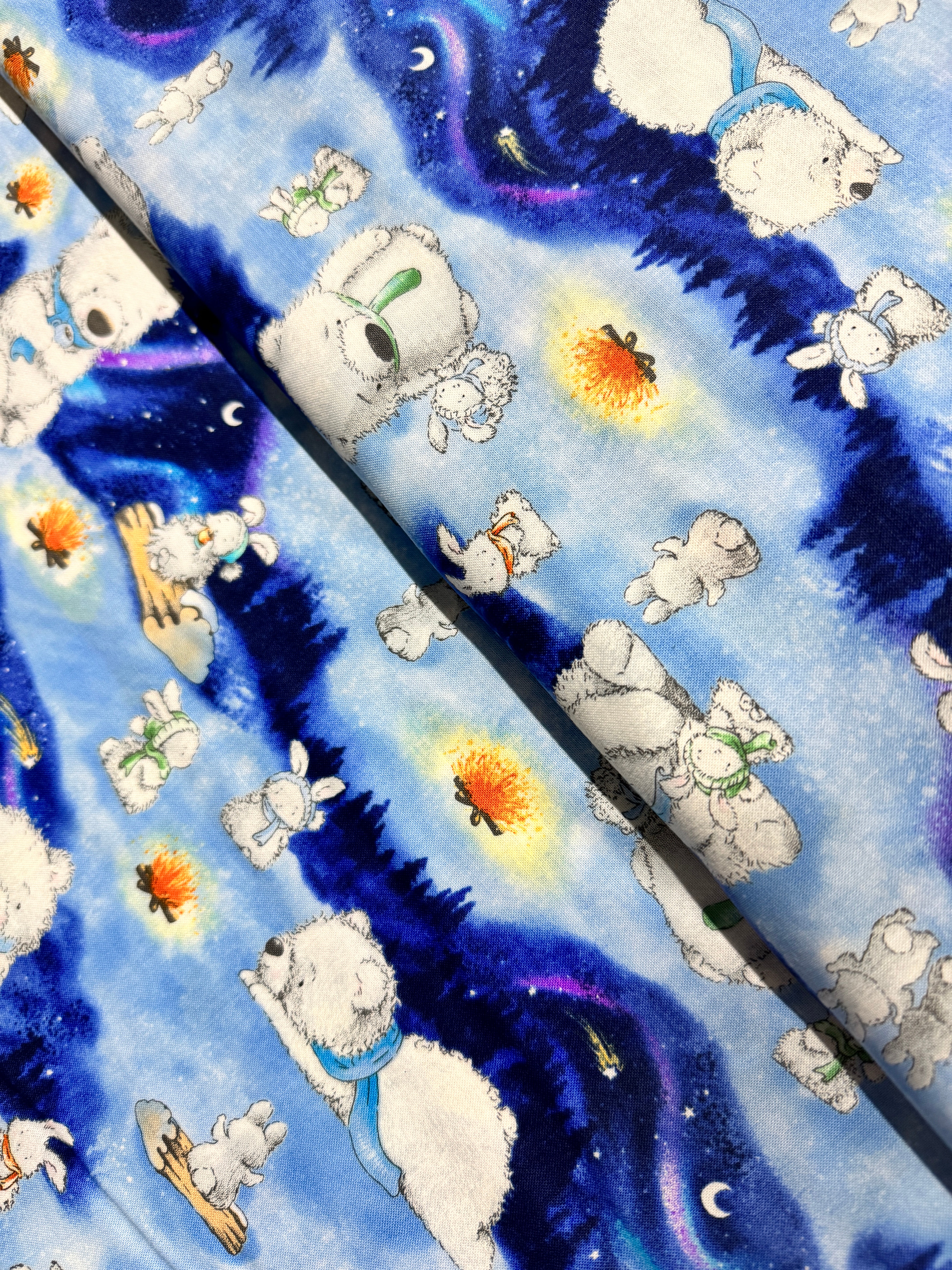 Arctic Night - Scenic Repeat Yardage