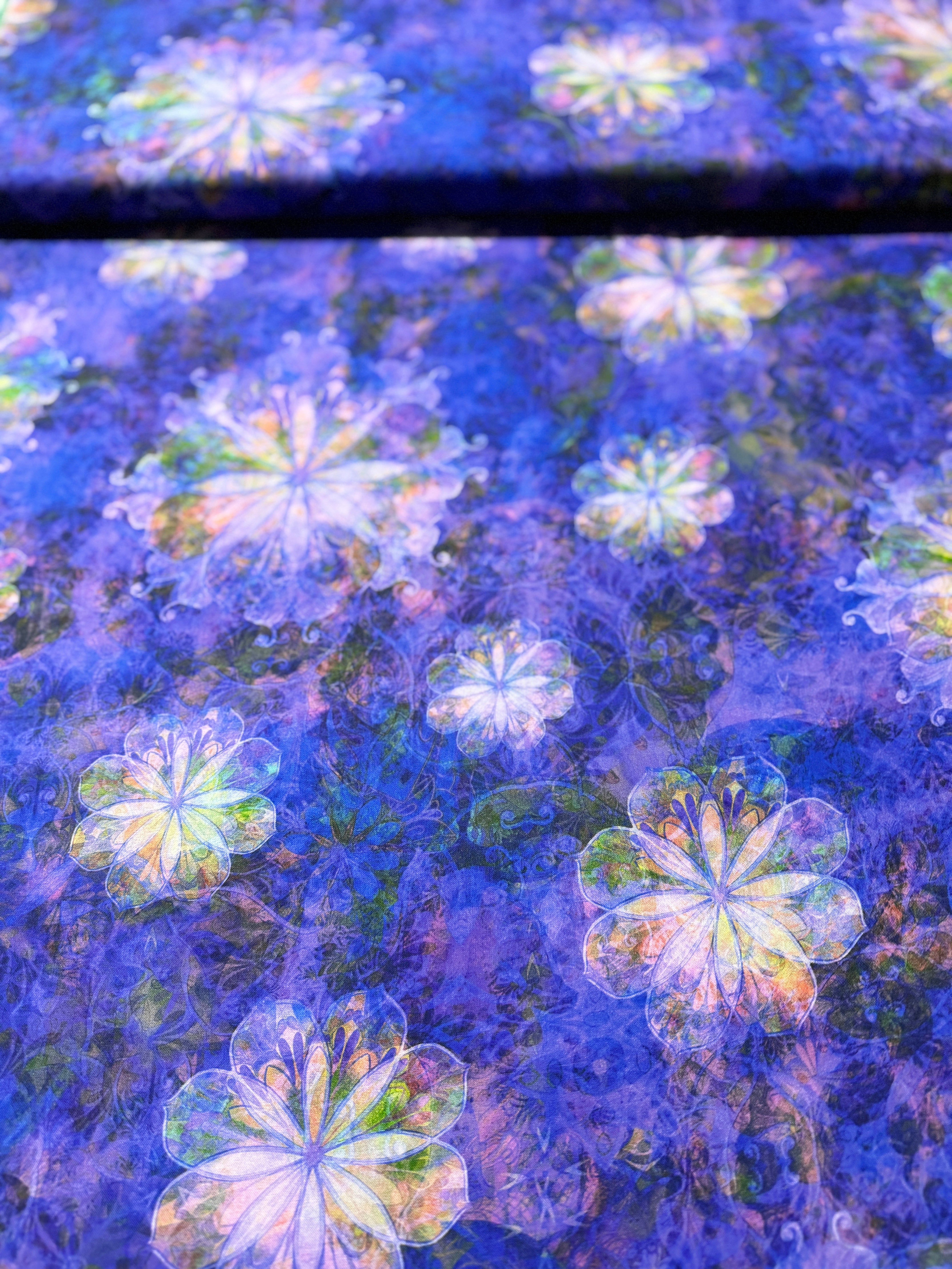 Venice - Florals Violet Yardage