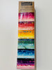 Tonga Batiks Evasrainbow Strip Set/Jelly Roll - 48, 2.5” x 43" Strips per pack