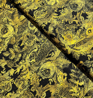 Burano - Paisley Gold Yardage