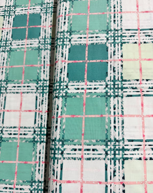 Lavish - Trellis Plaid Fresh Yardage