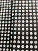 Gradients 2 Onyx - Dots Black Yardage