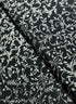 Holiday Flourish-Snow flower - Swirls Onyx Metallic Yardage