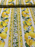 Lemon Bouquet - Lemon Bouquet 11 Inch Border Stripe Yardage