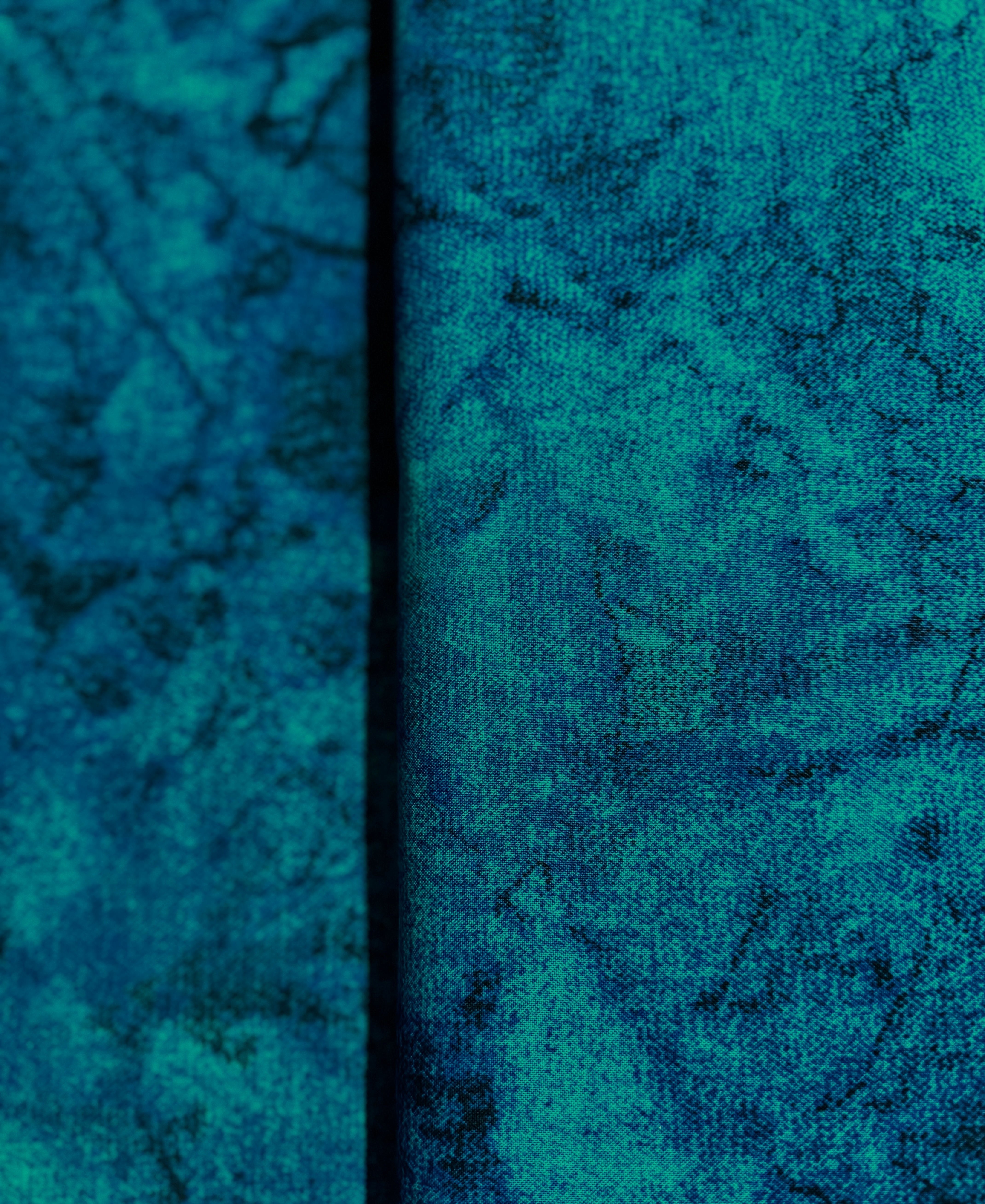 Midnight Garden - Texture Teal Yardage