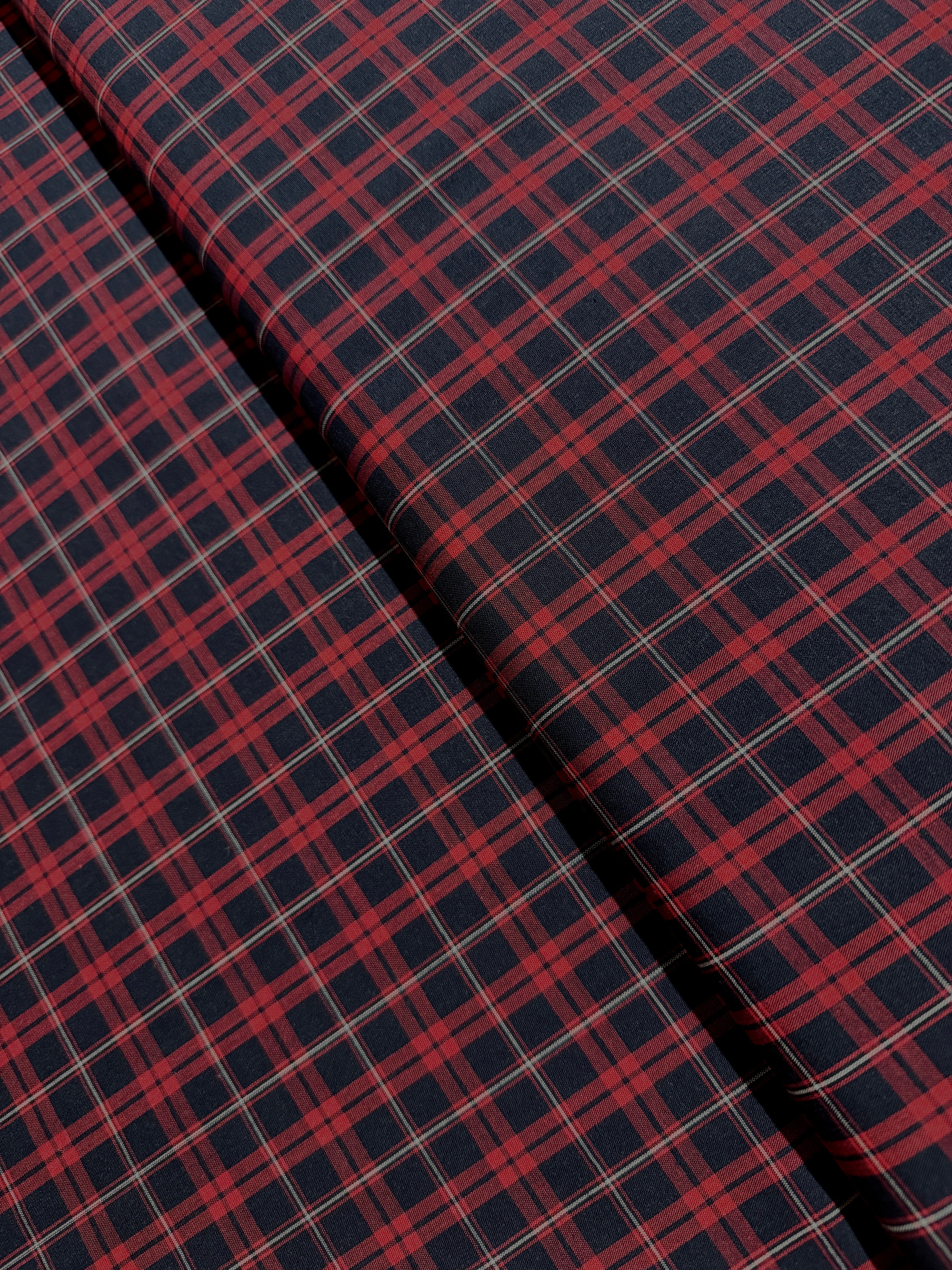 Sevenberry Classic Plaids - McGregor Tartan Red Yardage