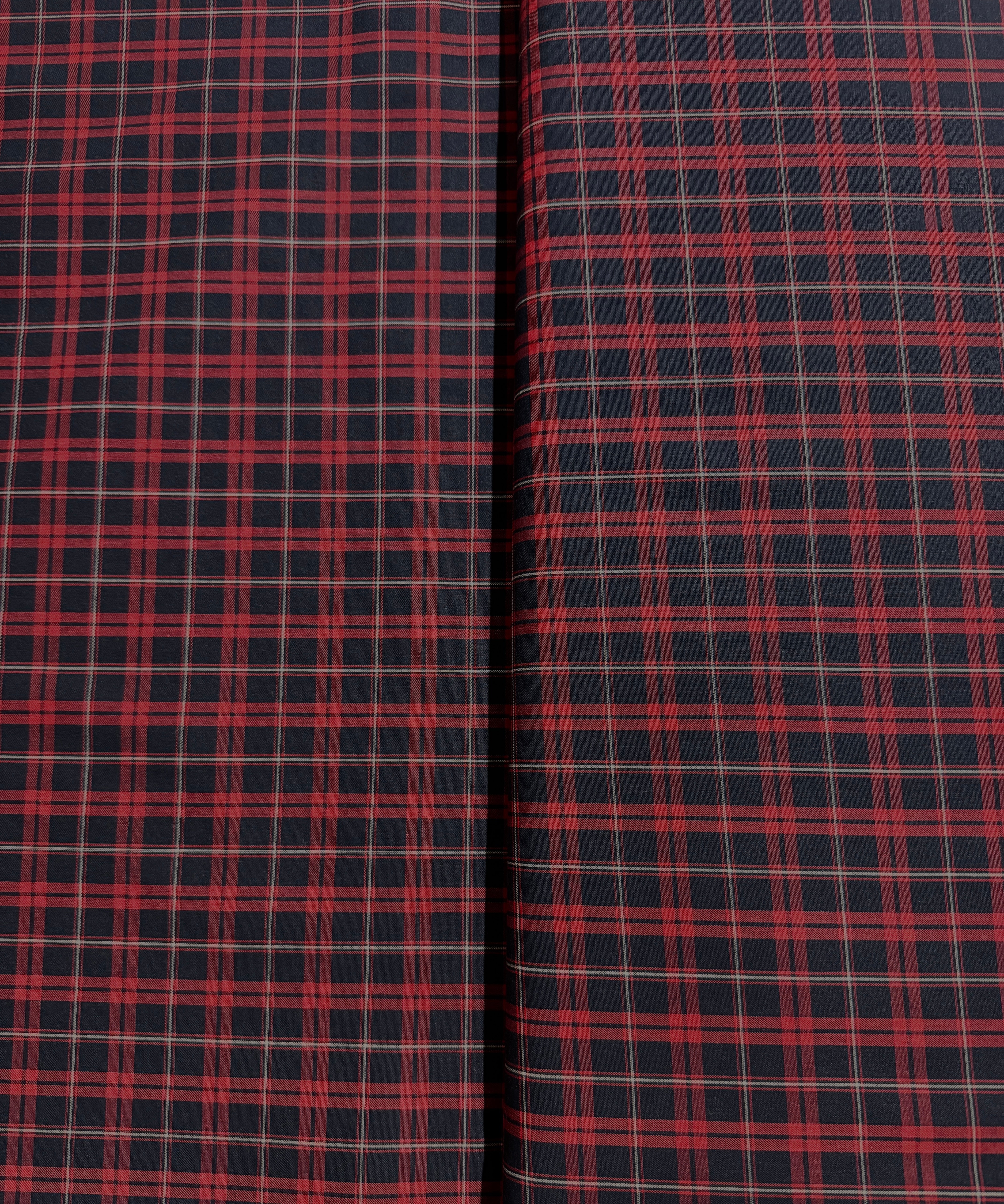 Sevenberry Classic Plaids - McGregor Tartan Red Yardage