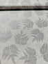 Sparkle and Fade - Ferns White/Silver Metallic Yardage