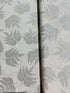 Sparkle and Fade - Ferns White/Silver Metallic Yardage