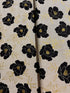 Gilded - Bold Blossoms Mochi Linen Paper Gold Metallic Yardage