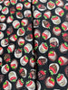 Chocolicious - Strawberry Delight Black Yardage