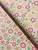 Merry & Bright - Elegant Snowflakes Cream/Gold Metallic Yardage