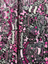 Pink Ribbon Chalkboard Yardage