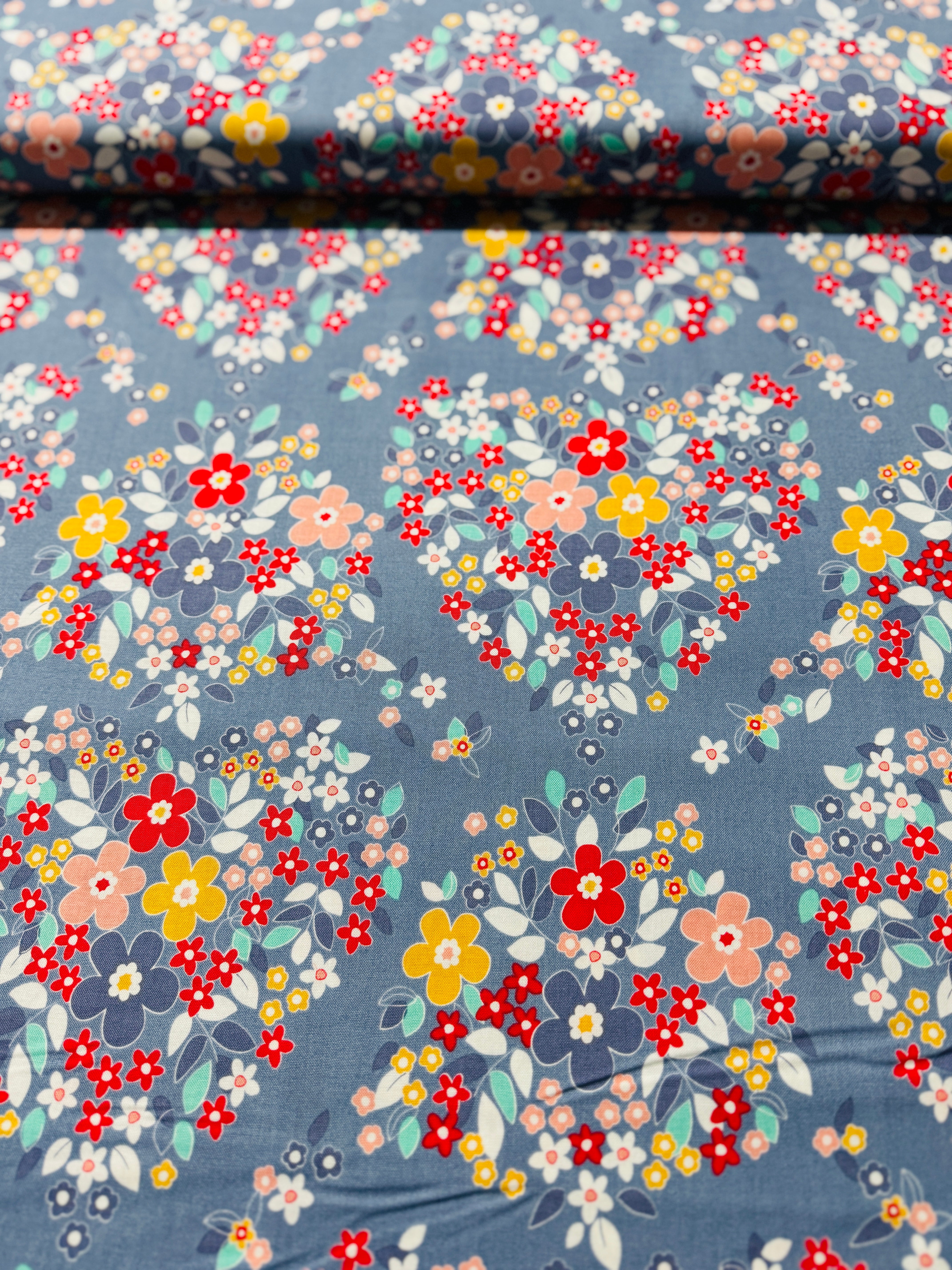 Forget Me Not - Main Floral Yardage