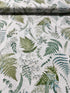 Chickadee Cheer - Ferns Natural/Gold Metallic Yardage