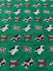 On The Farm - Udderly Cows Teal Yardage