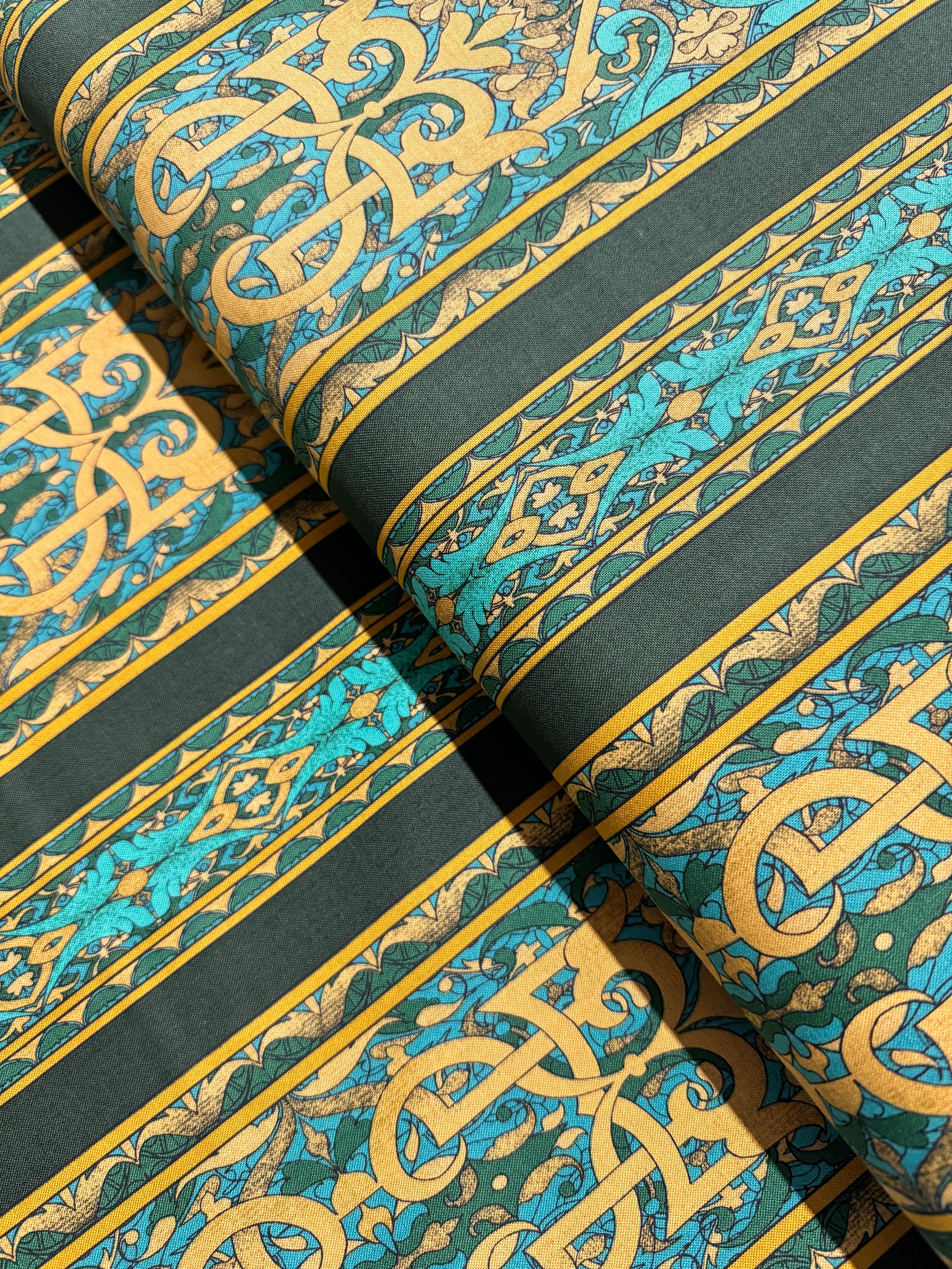 Miyako - Border Teal Yardage