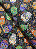 All Eyes On You - Mardi Gras Skulls Yardage