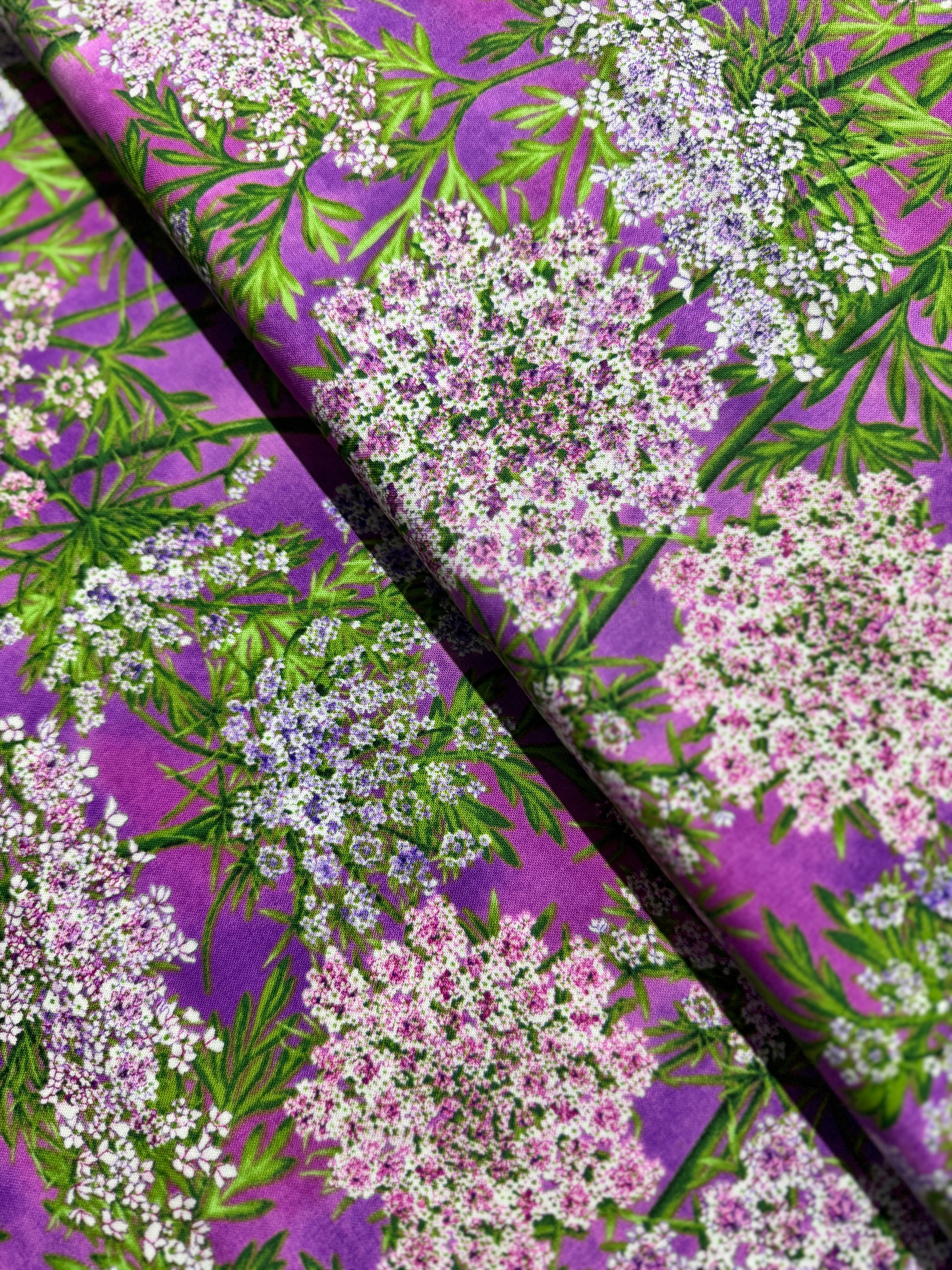 Botanica Blooms - Florals Violet Yardage