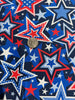 Red, White & True - Patriotic Stars Navy Yardage