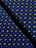 Glitter Critters - Nice Mice Navy/Gold Glitter Yardage