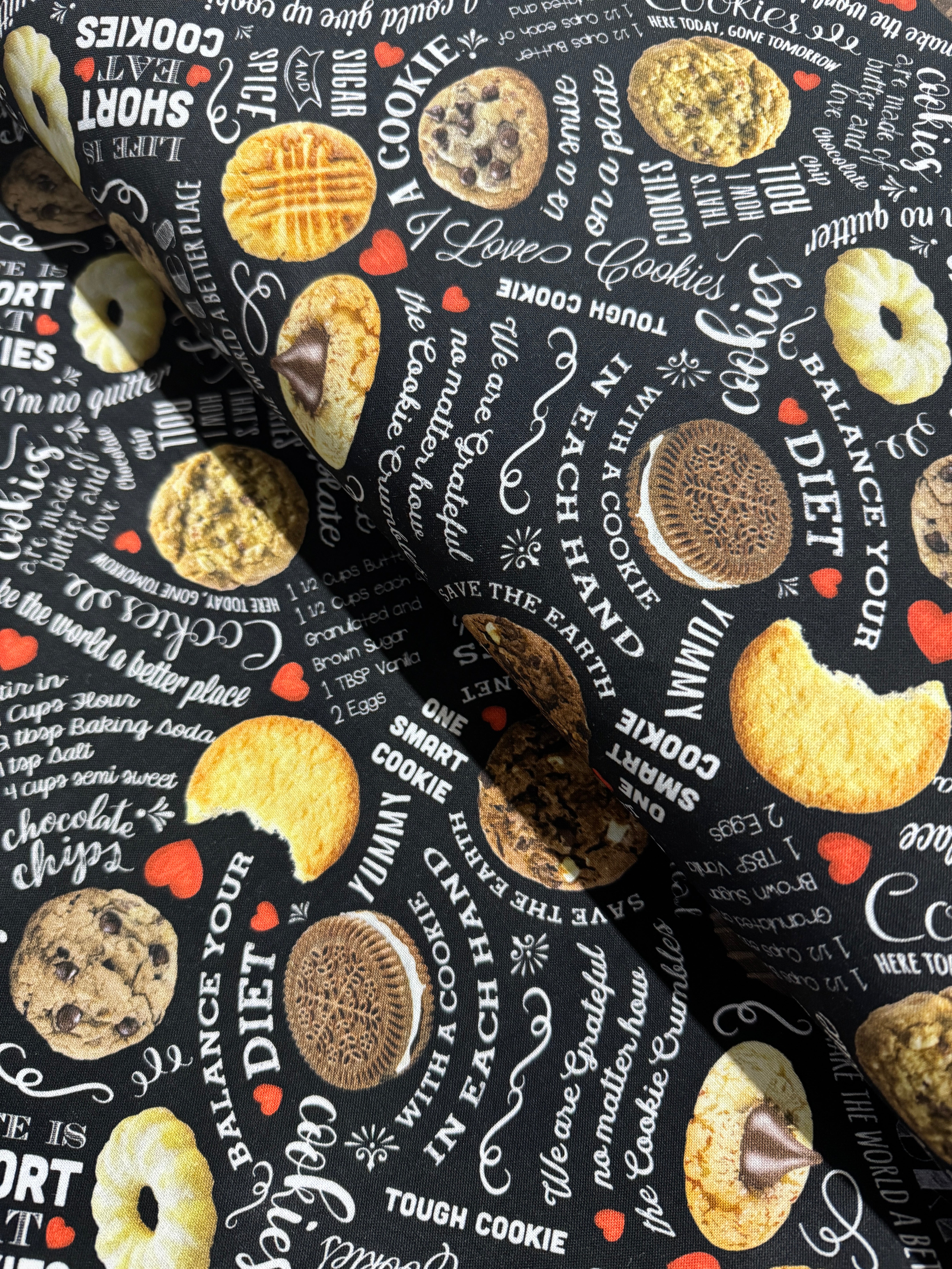 Smart Cookie Text Yardage