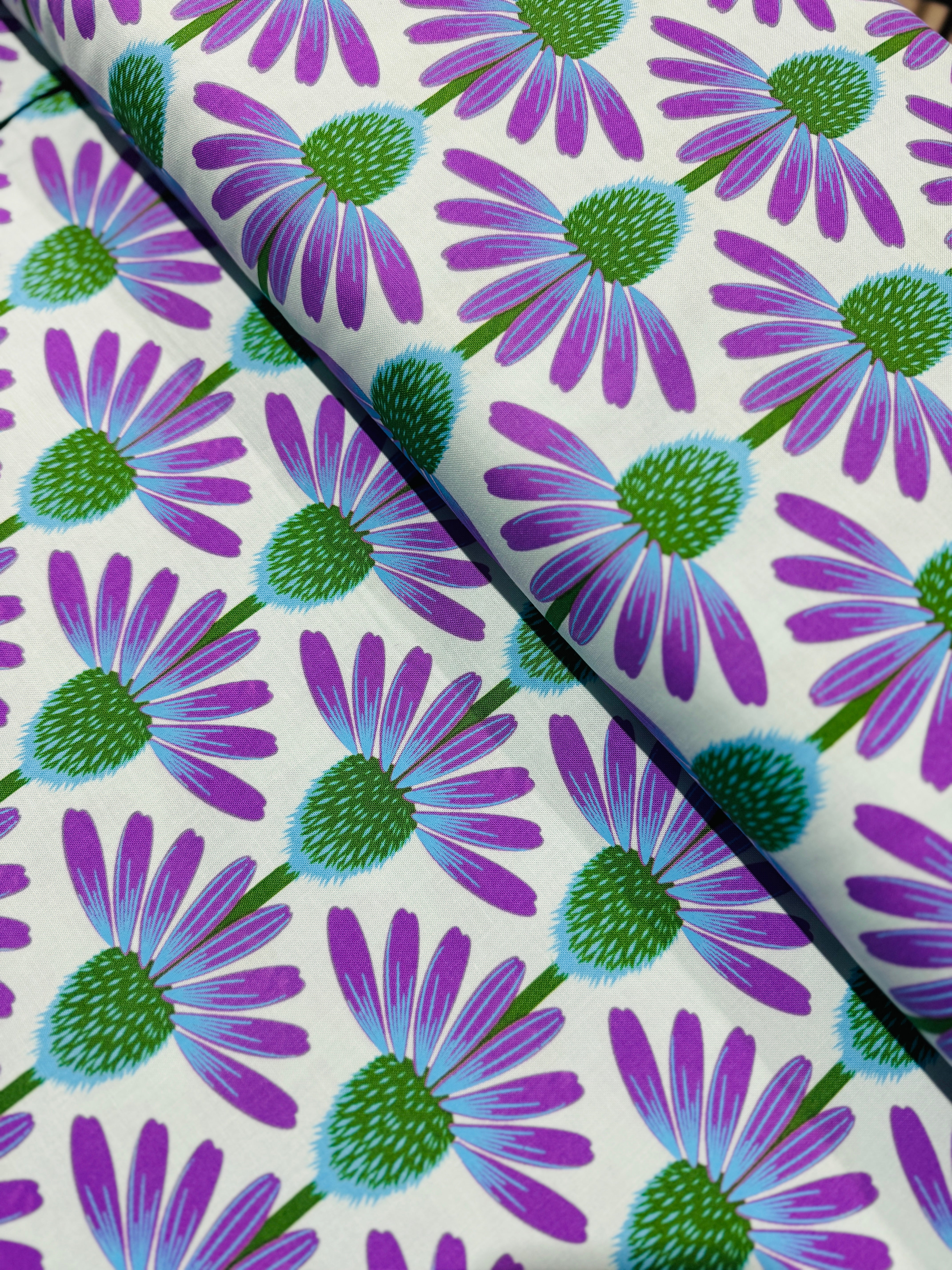 Love Always - Echinacea - Grape Yardage