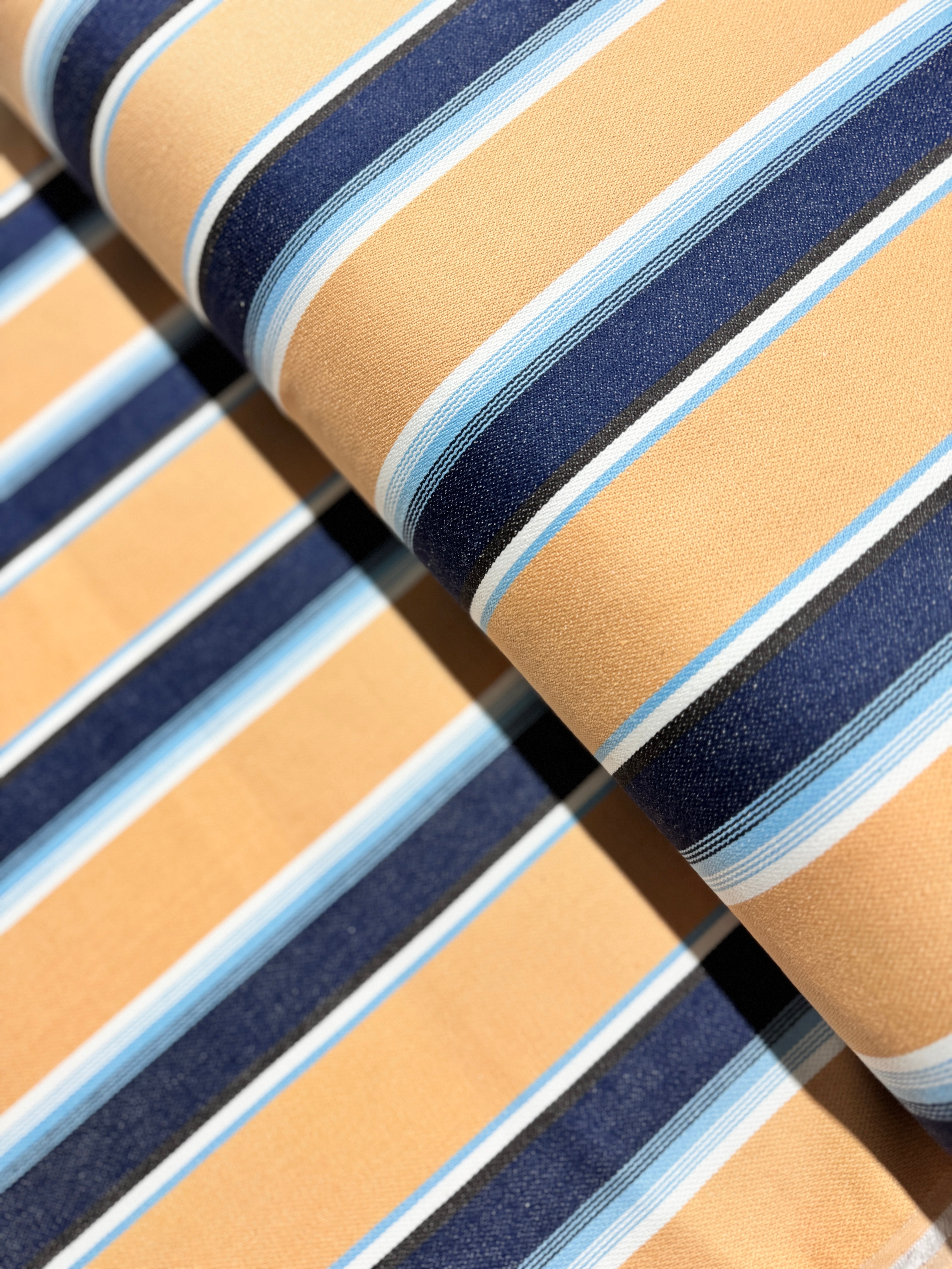 Serape Stripes Deluxe - Dobby Weave Beige Yardage