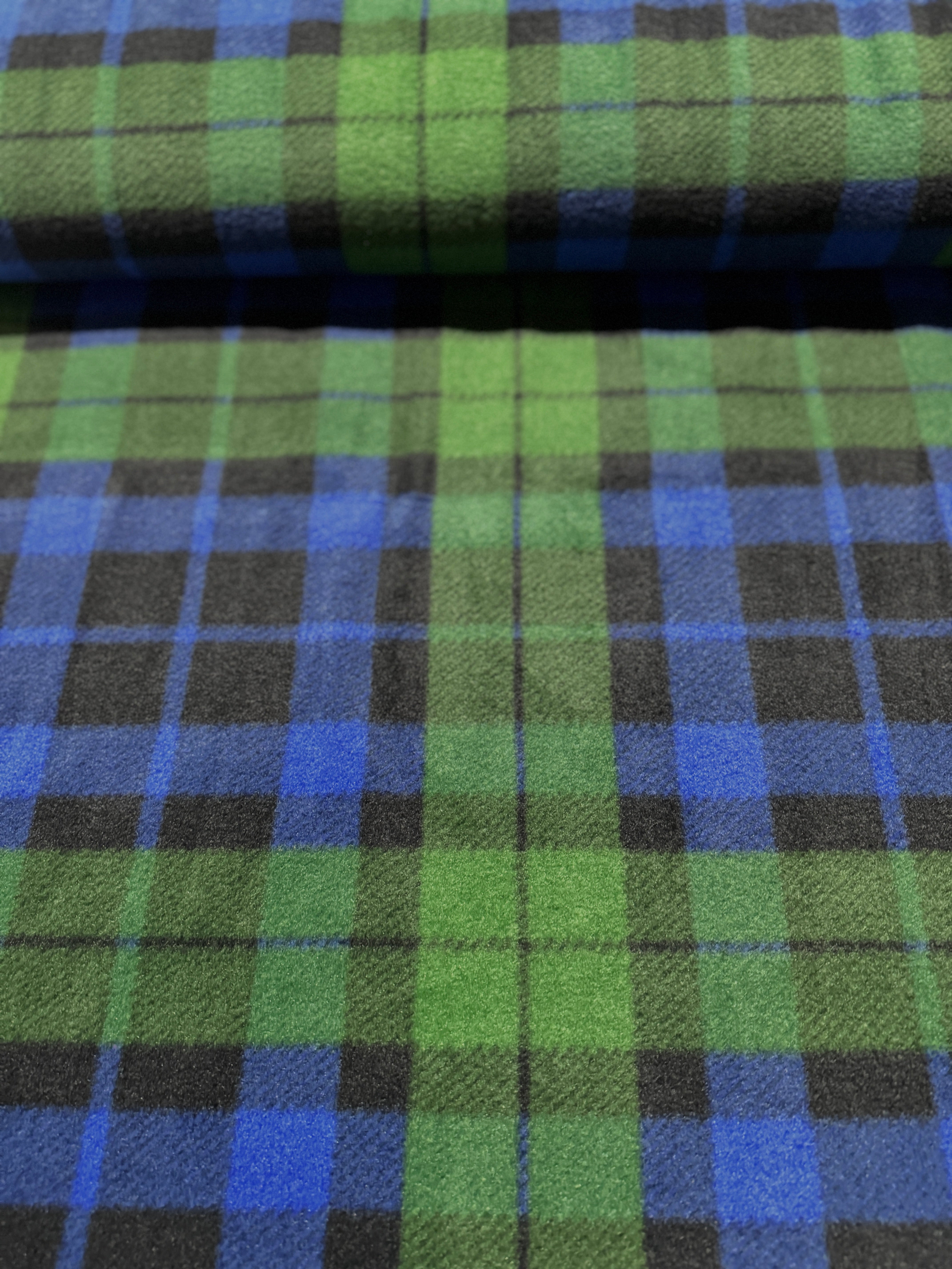 Winterfleece Prints - Plaids & Checks - Blackwatch Plaid Multi Fleece