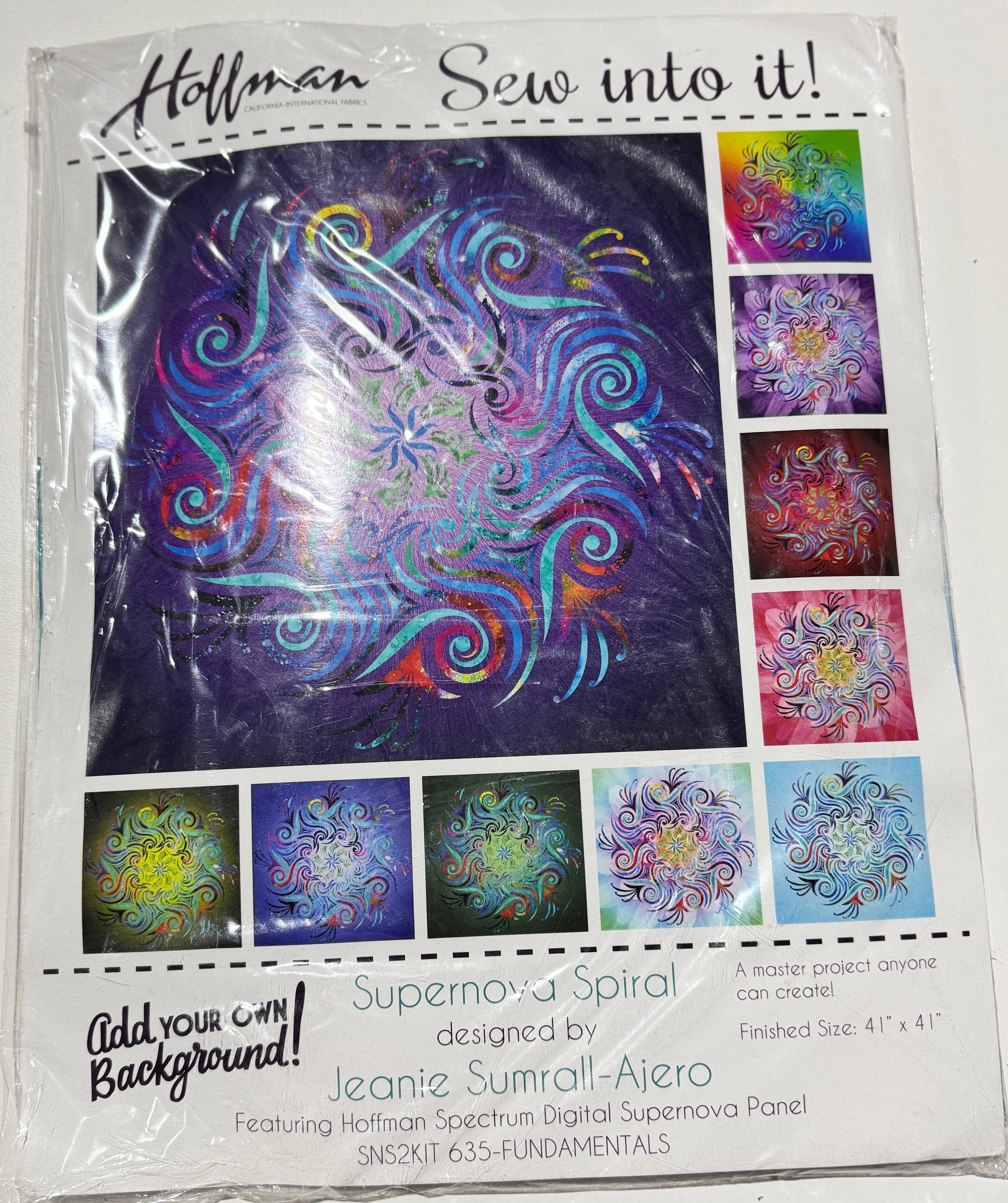 Super Nova Spiral Kit - Generation #2 Fundamentals - Applique Pieces Only