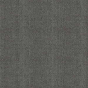 Dark Gray Linen Cotton Blend Yardage - Width 58”