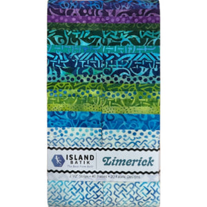 Limerick Batik Strip Pack - Island Batik