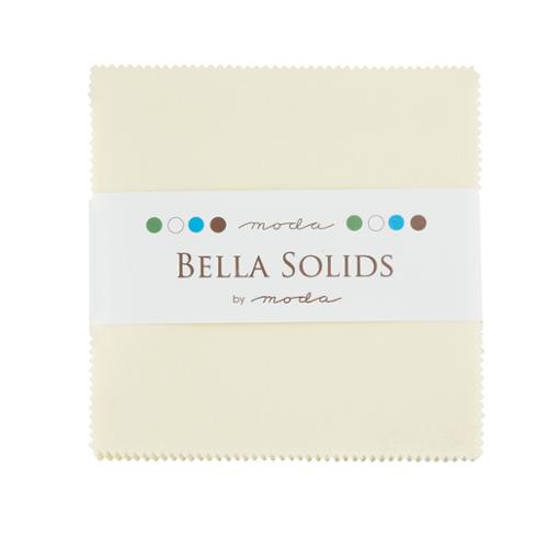 Bella Solids Snow Charm Pack by Moda Fabrics