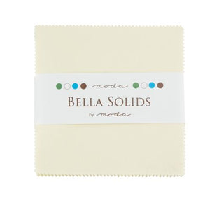 Bella Solids Snow Charm Pack by Moda Fabrics