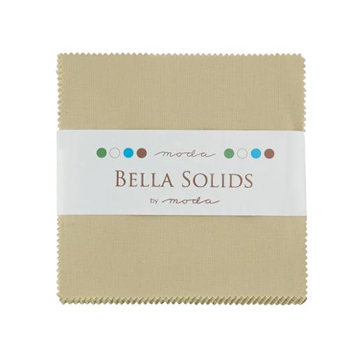 Bella Solids Tan Charm Pack by Moda Fabrics