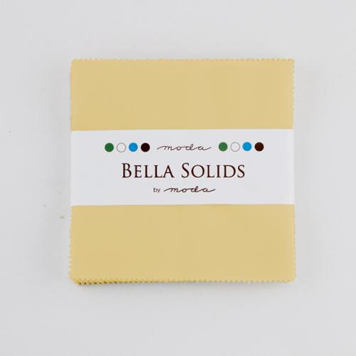 Bella Solids Parchement Charm Pack by Moda