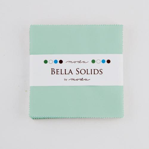 Bella Solids Home Town Sky Charm Pack by Moda