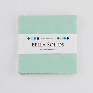 Bella Solids Home Town Sky Charm Pack by Moda