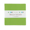 Bella Solids Fresh Grass Charm Pack by Moda