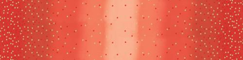 Ombre Confetti Metallic - Cayenne Yardage