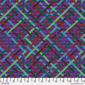 Kaffe Fassett Collective - Mad Plaid Purple Yardage