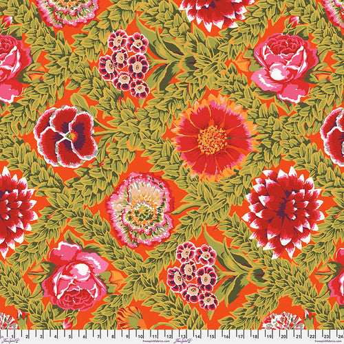 Kaffe Fassett Collective - Vintage - Flower Lattice Circus Yardage