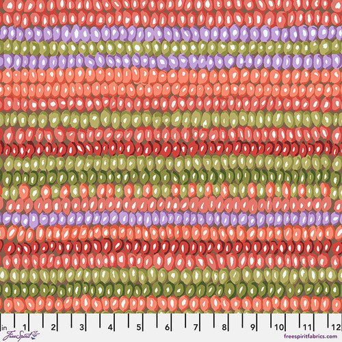 Kaffe Fassett Collective - Vintage - Bead Stripe Jungle Yardage