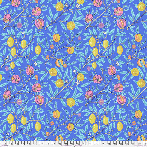 Fruit - Cobalt Yardage