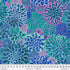 Kaffe Fassett Collective - House Leeks Blue Yardage