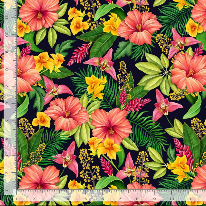 Paradise - Tropical Florals by Timeless Treasures