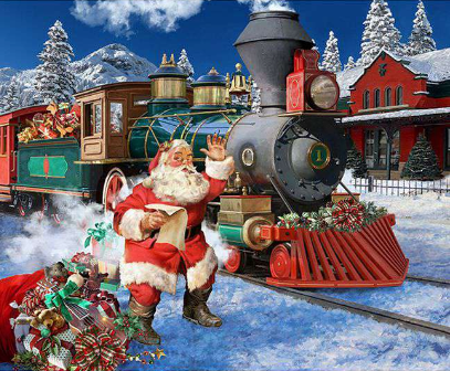 Hoffman - Ol St. Nick - All Aboard! Panel