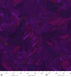 RJR Fabrics - Burano - Linear Floral Magenta