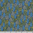 Island Paradise - Tropical Foliage Blue Fabric